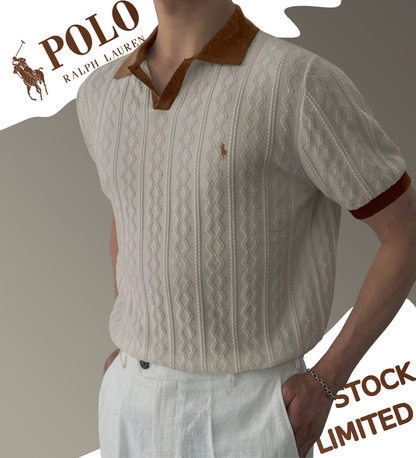 Ralph Lauren knitted polo – classic meets modern comfort