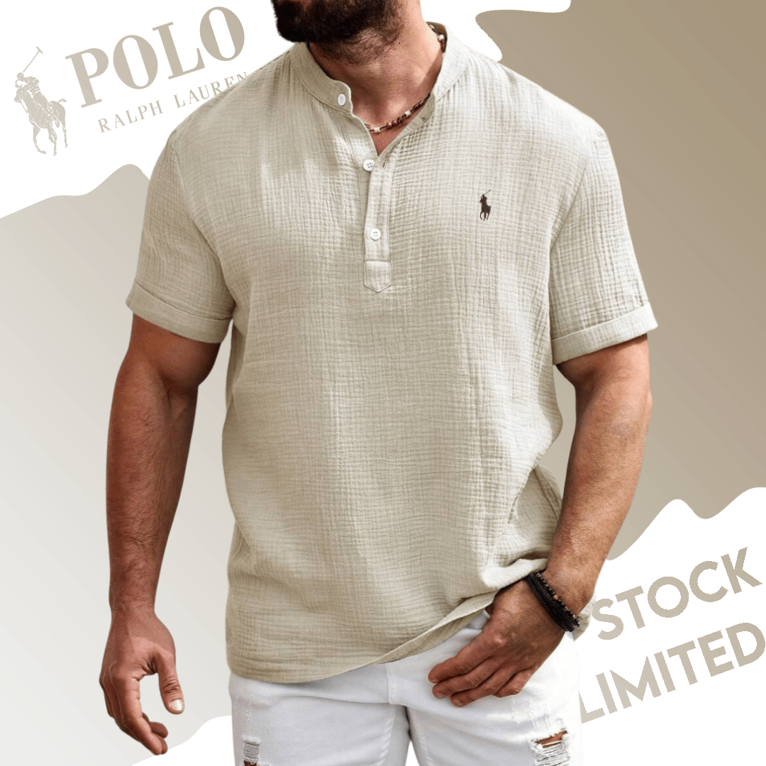 Ꮢalph Ⅼauren - Summer shirt made of premium linen