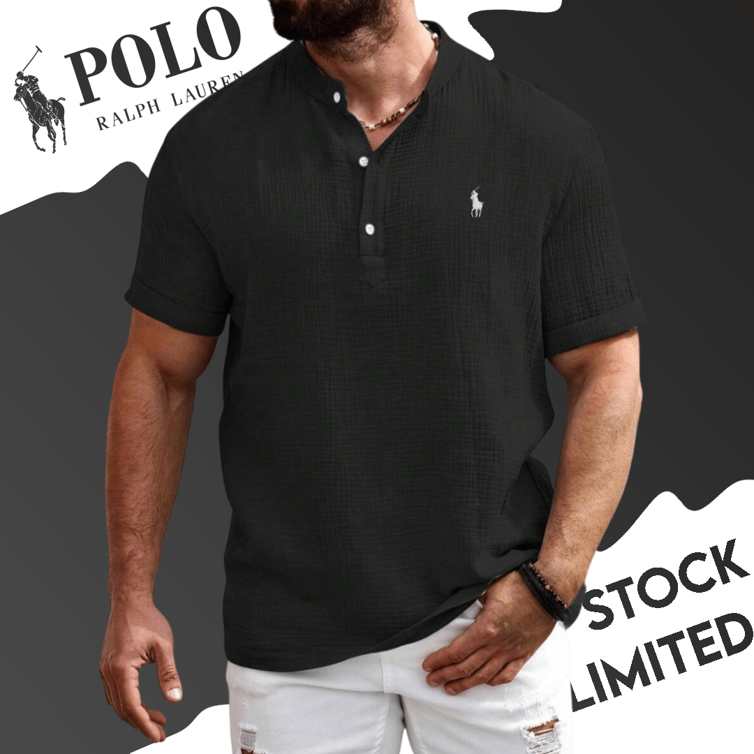 Ꮢalph Ⅼauren - Summer shirt made of premium linen