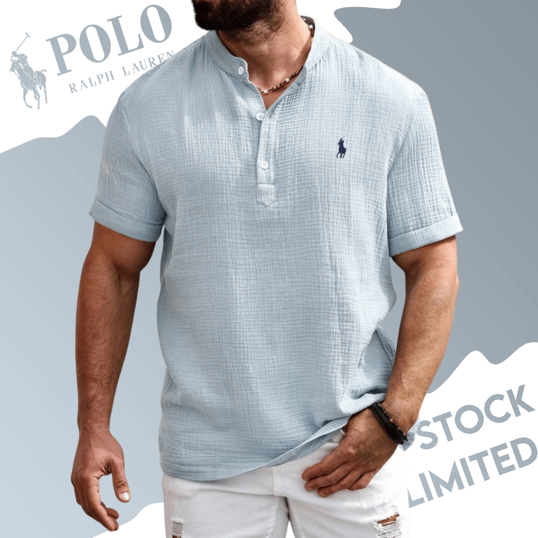 Ꮢalph Ⅼauren - Summer shirt made of premium linen