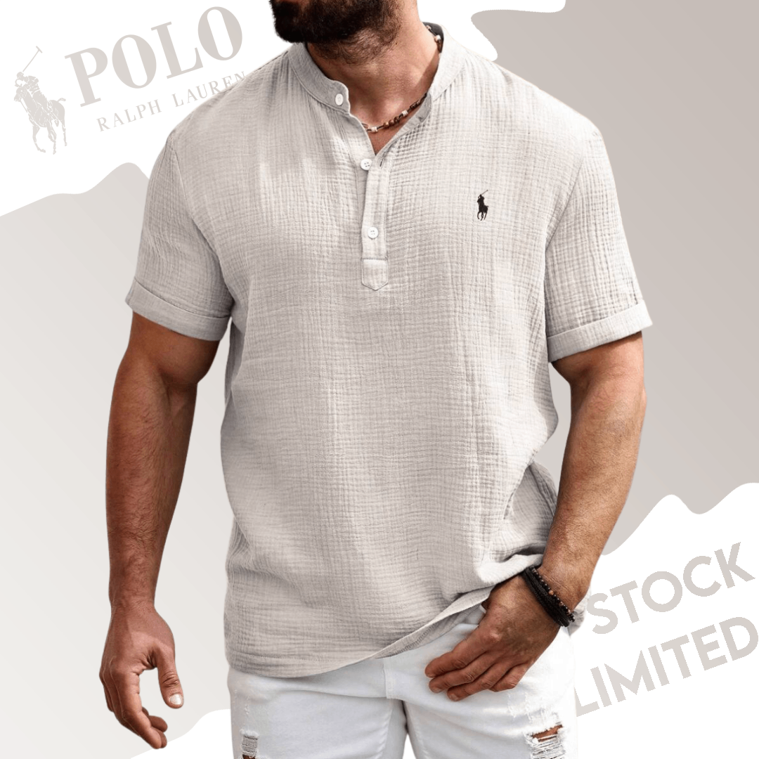 Ꮢalph Ⅼauren - Summer shirt made of premium linen