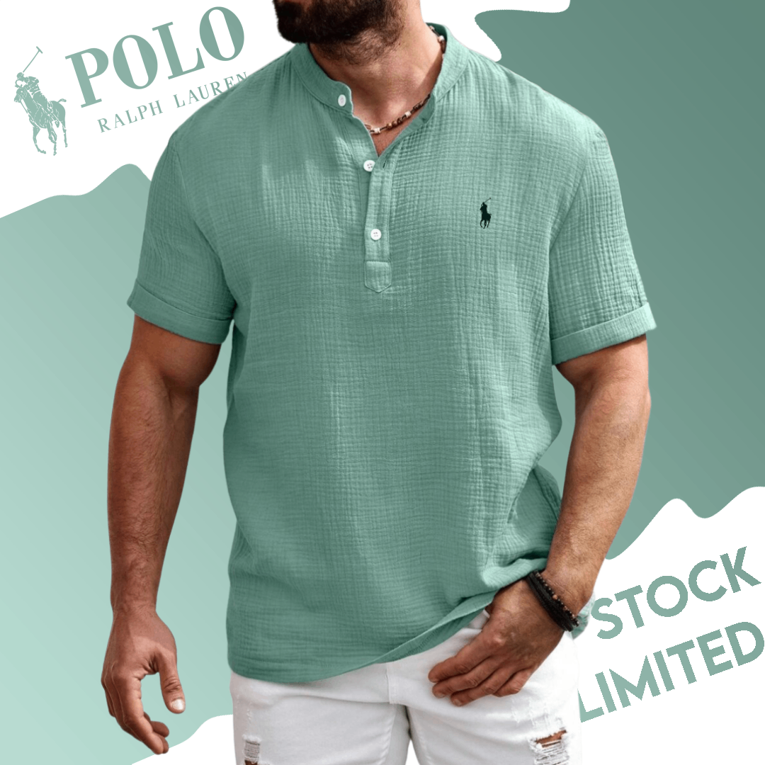 Ꮢalph Ⅼauren - Summer shirt made of premium linen