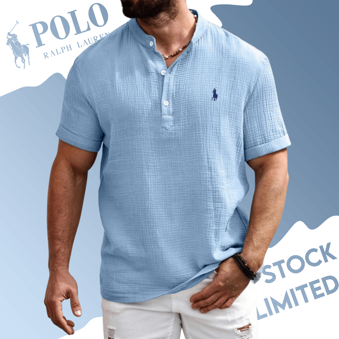 Ꮢalph Ⅼauren - Summer shirt made of premium linen